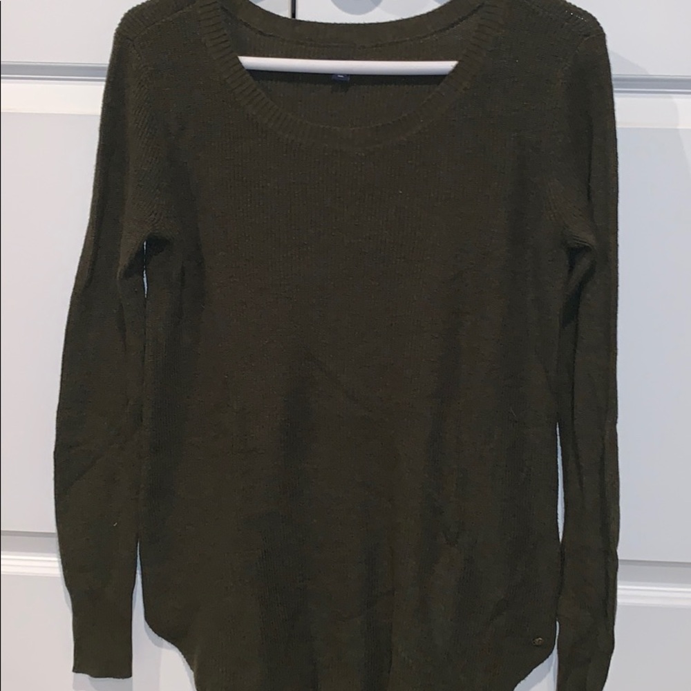 Green sweater